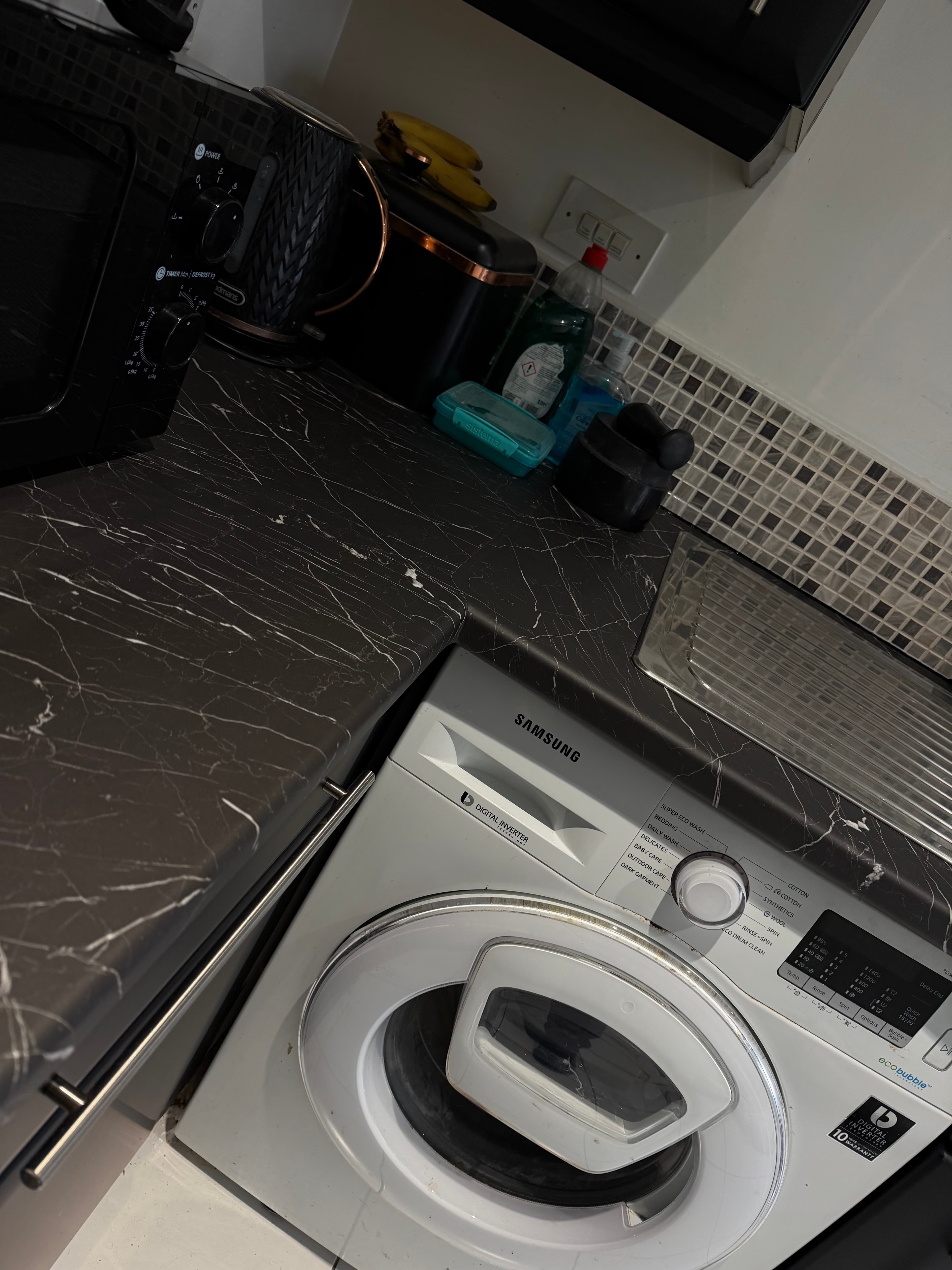 Full kitchen wrap in Sheffield — doors and worktops transformed